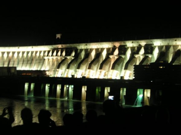 Iluminação hidrelétrica de itaipu Iluminação hidrelétrica de itaipu