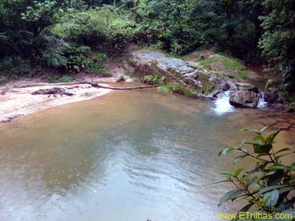 Cachoeira Praianha na trilha para a Cachoeira da Fumaça Cachoeira Praianha na trilha para a Cachoeira da Fumaça