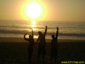 nascer do sol em Trindade - Paraty - RJ nascer do sol em Trindade - Paraty - RJ