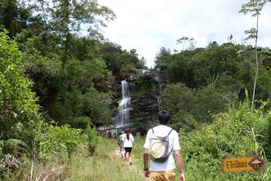 Chegando na Cachoeira Erva Doce - Senges-PR Vale do Itararé Chegando na Cachoeira Erva Doce - Senges-PR Vale do Itararé