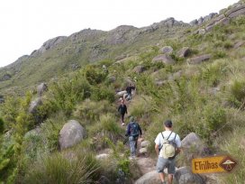 Inicio da subida para o Prateleiras - Parque Nacional do Itatiaia
