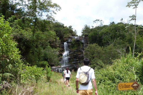 Chegando na Cachoeira Erva Doce - Senges-PR Vale do Itararé