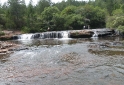 Piscina Superior da Cachoeira véu de Noiva - Senges-PR - Vale do Itararé