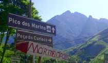 Pacas indicando Pico dos Marins - Piquete - SP