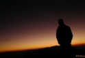 Admirando o nascer no sol - Pico dos Marins - Piquete - SP