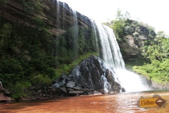 Cachoeira véu de Noiva ou Lageado em Senges-PR